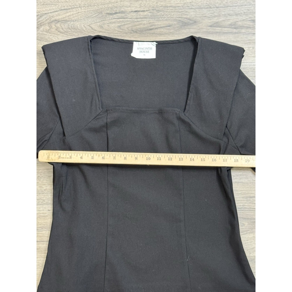 Tuckernuck Hyacinth House Blouse XL Quiet Luxury Office Siren Top Shoulder Pad - Picture 7 of 12